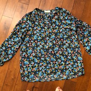 Soprano floral print blouse size 14